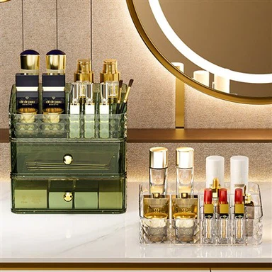 Gyémánt kozmetikai tároló doboz