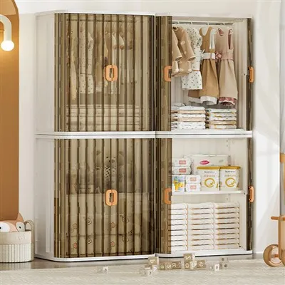 Dupla tekercsajtós tárolószekrény